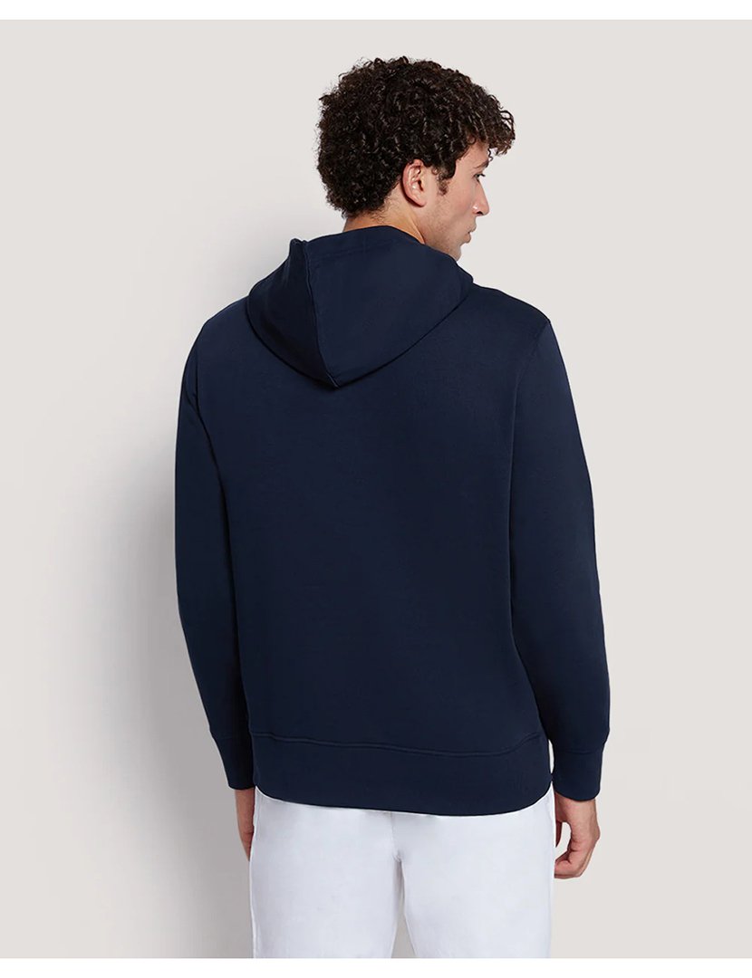 Sweatshirt Shield Logo Men Navy Blue