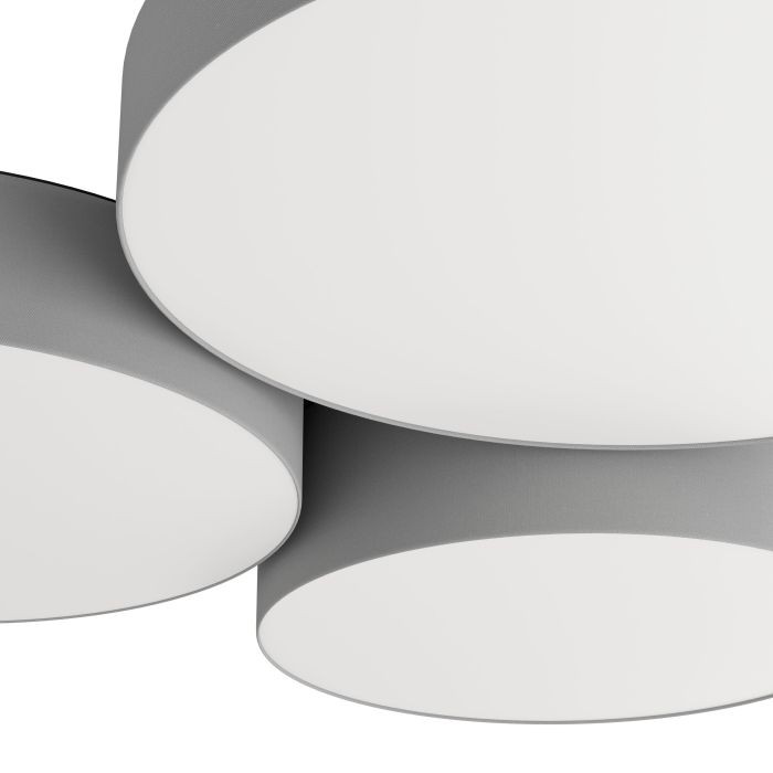 EGLO - Barbano-Z loftlampe grå 60,5x56x5 - RGB + TW - Zigbee, Bluetooth