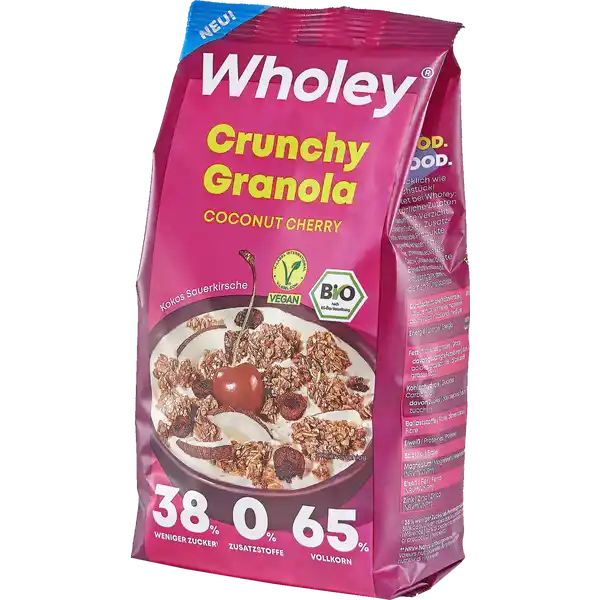 Bio Crunchy Coconut Cherry Granola