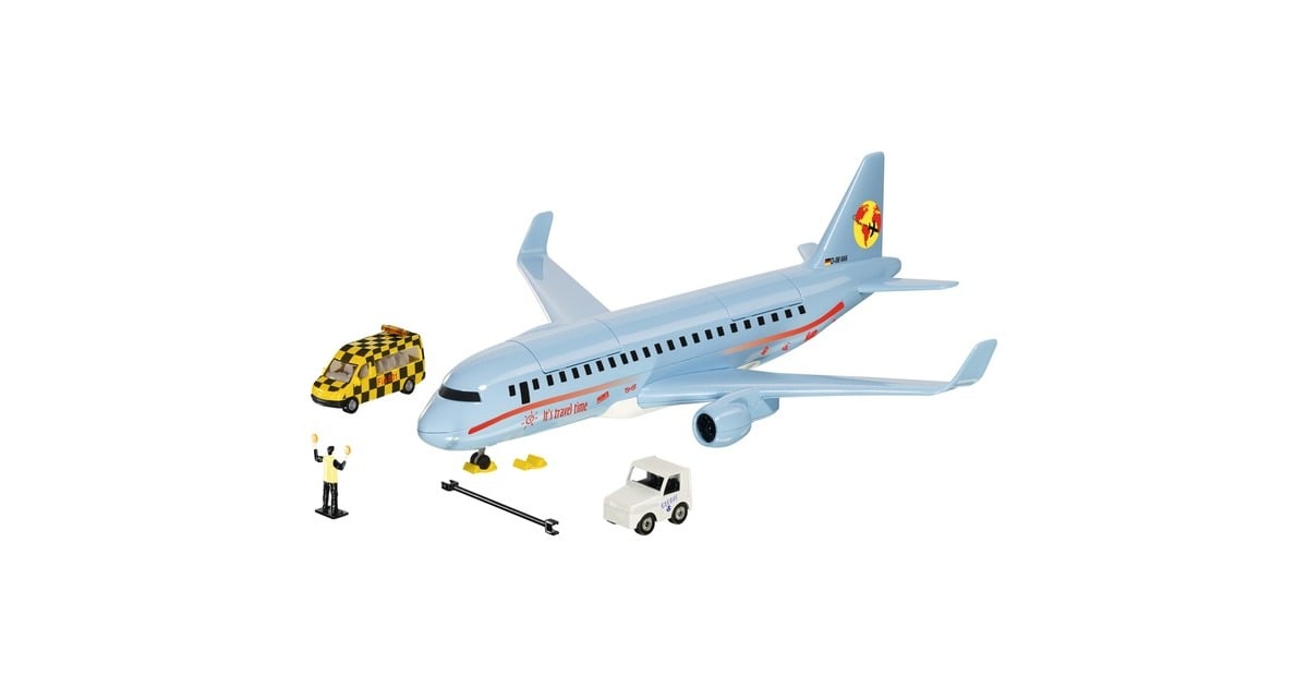 SIKUWorld - Verkeersvliegtuig met accessoires Modelvoertuig  (5402)