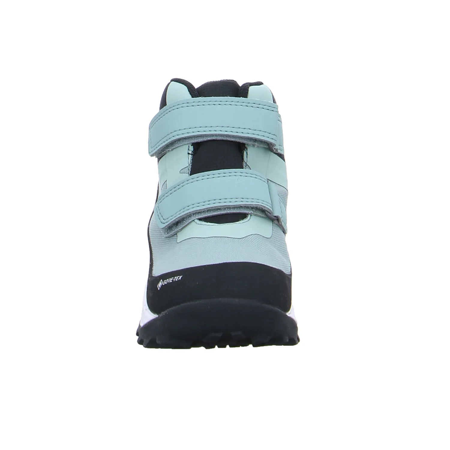 VIKING Kleinkinder-Halbschuh Klett Grün Textil  Sneaker high