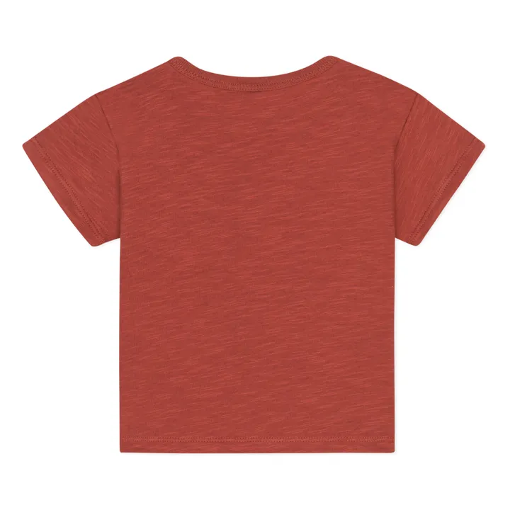 Petit Bateau T-shirt Marmiton Jersey Flammé | Terracotta