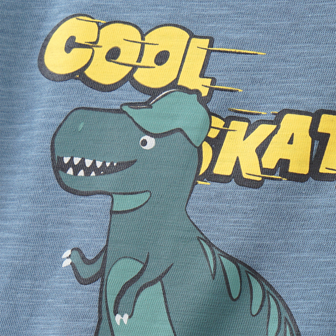 Topolino Jungen T-Shirt mit Dino-Print blau