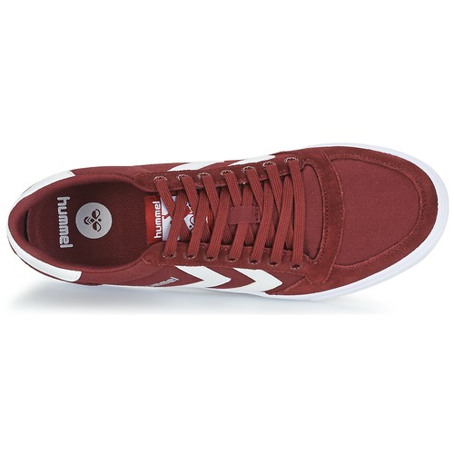 hummel - SLIMMER STADIL LOW - Bordeaux