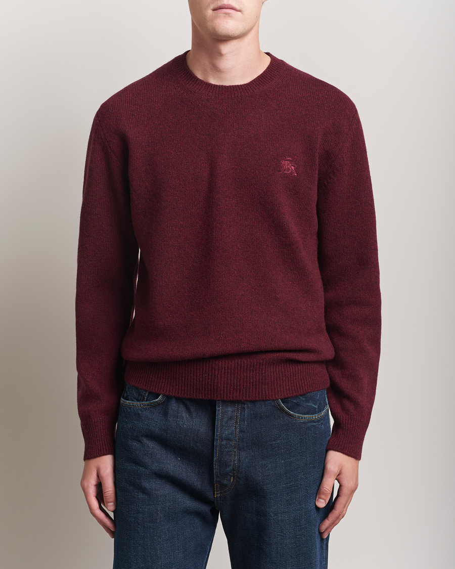 Baracuta Shetland Virgin Wool Crew Neck Andorra