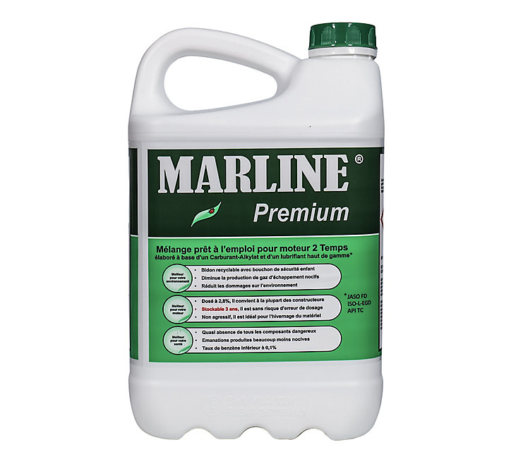 Bidon carburant Premium moteur 2 temps 5L