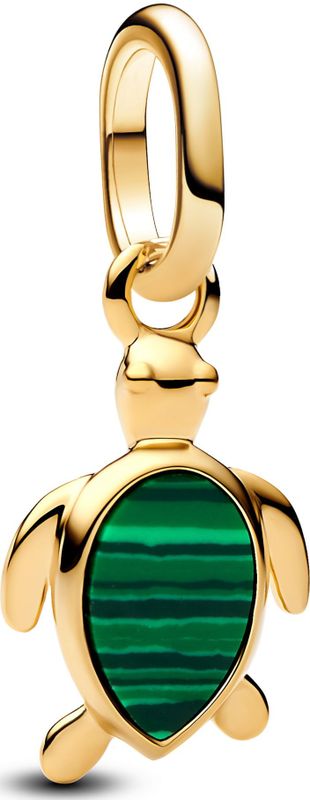 Pandora - 763823C01 - Hangende Bedel - Groen - Metaal