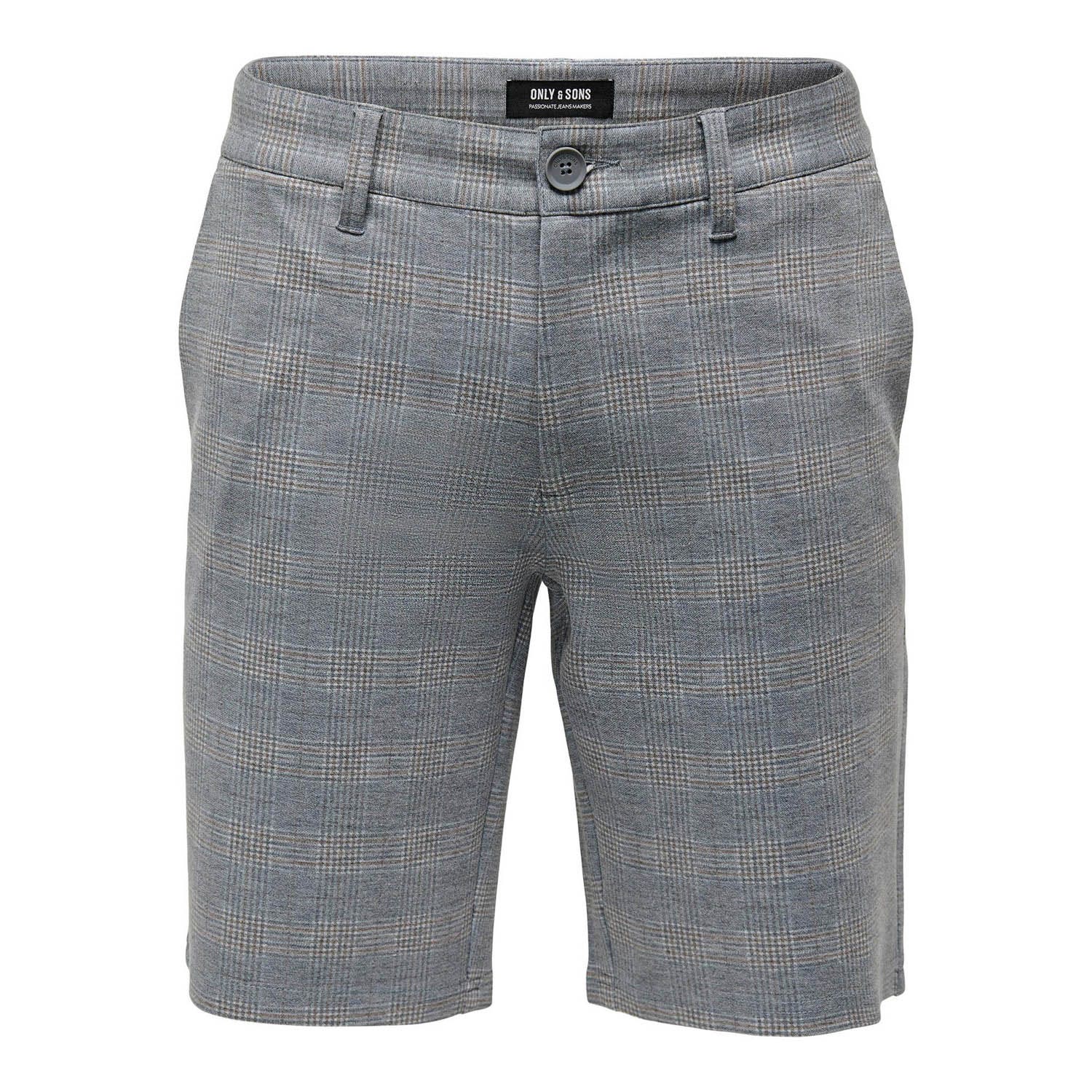 Only & Sons  Mark Check Shorts