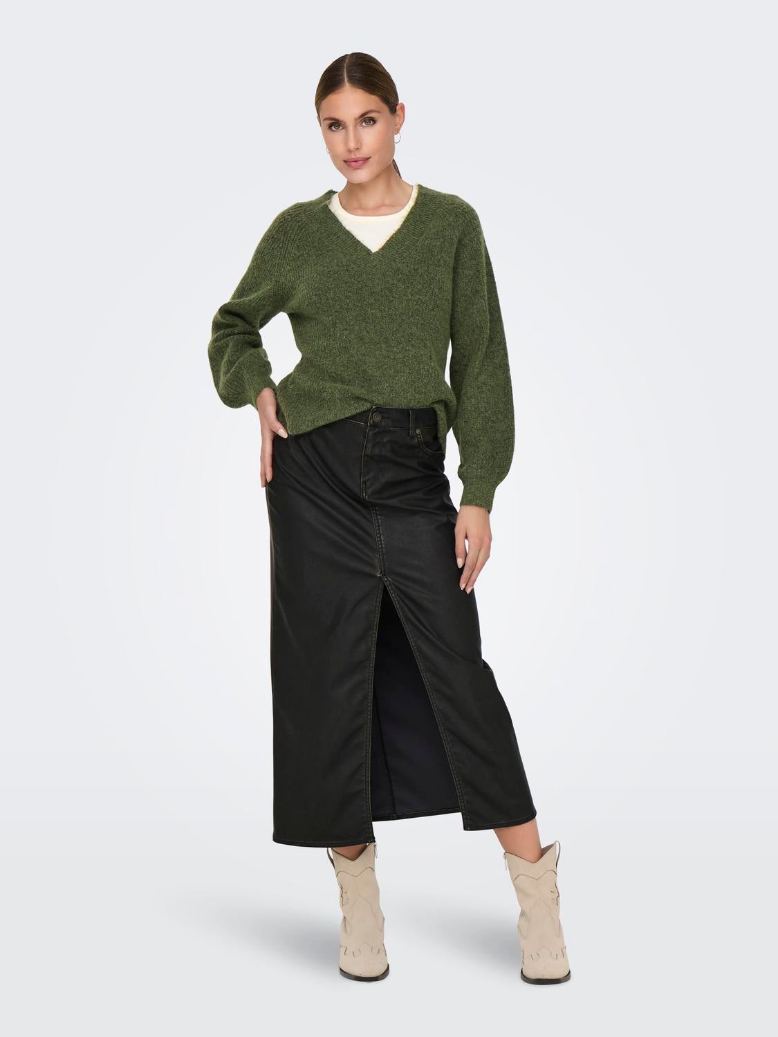 JDYINGEBORG Pullover Winter Moss