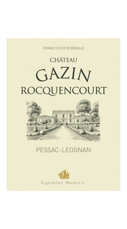 Château Gazin Rocquencourt 2009 Pessac-Léognan Rouge