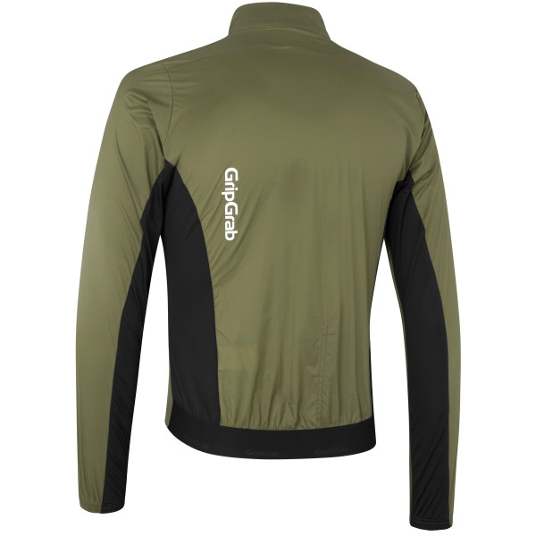 GripGrab PACR letvægtsjakke Olive Green herre