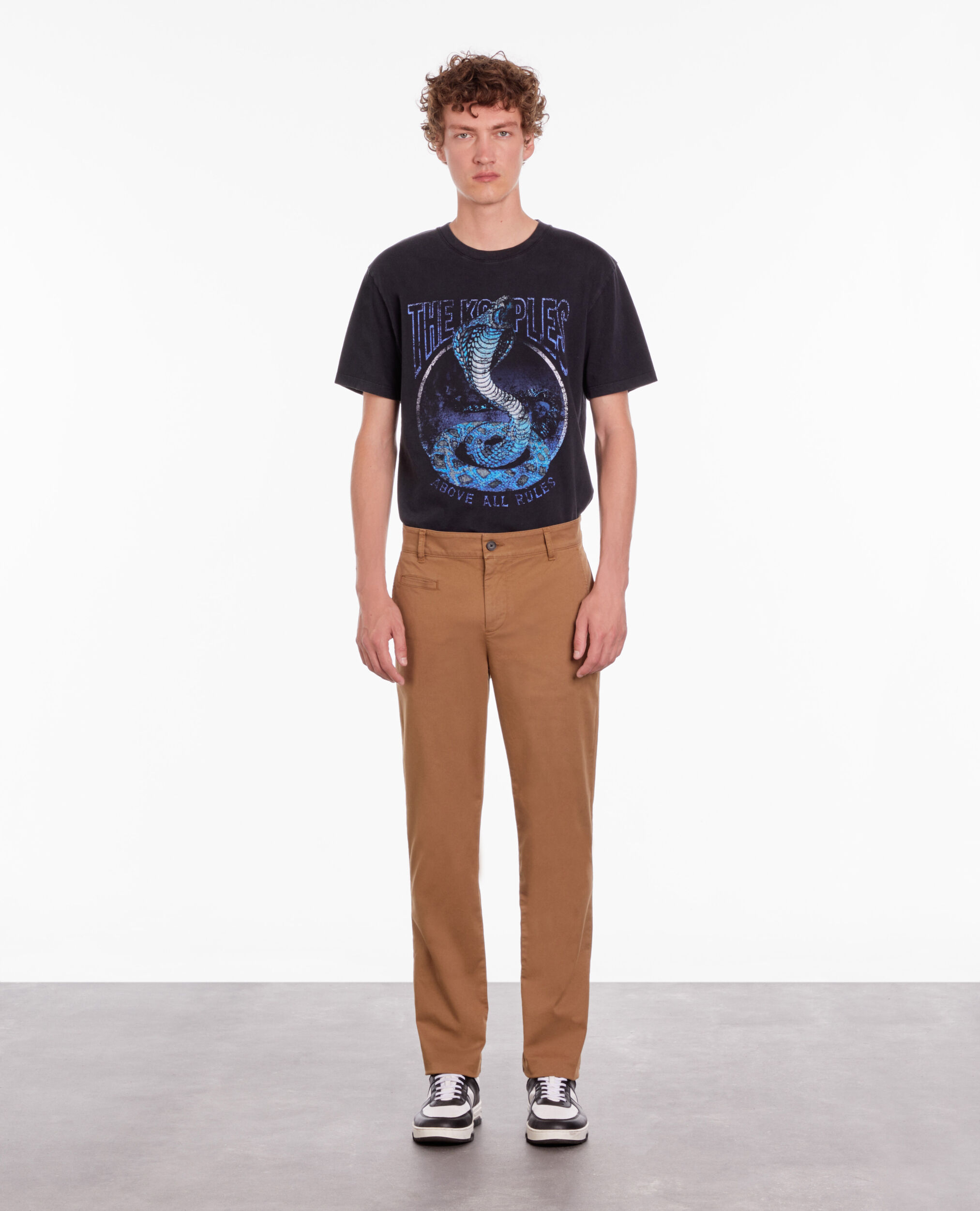 Pantalon chino beige