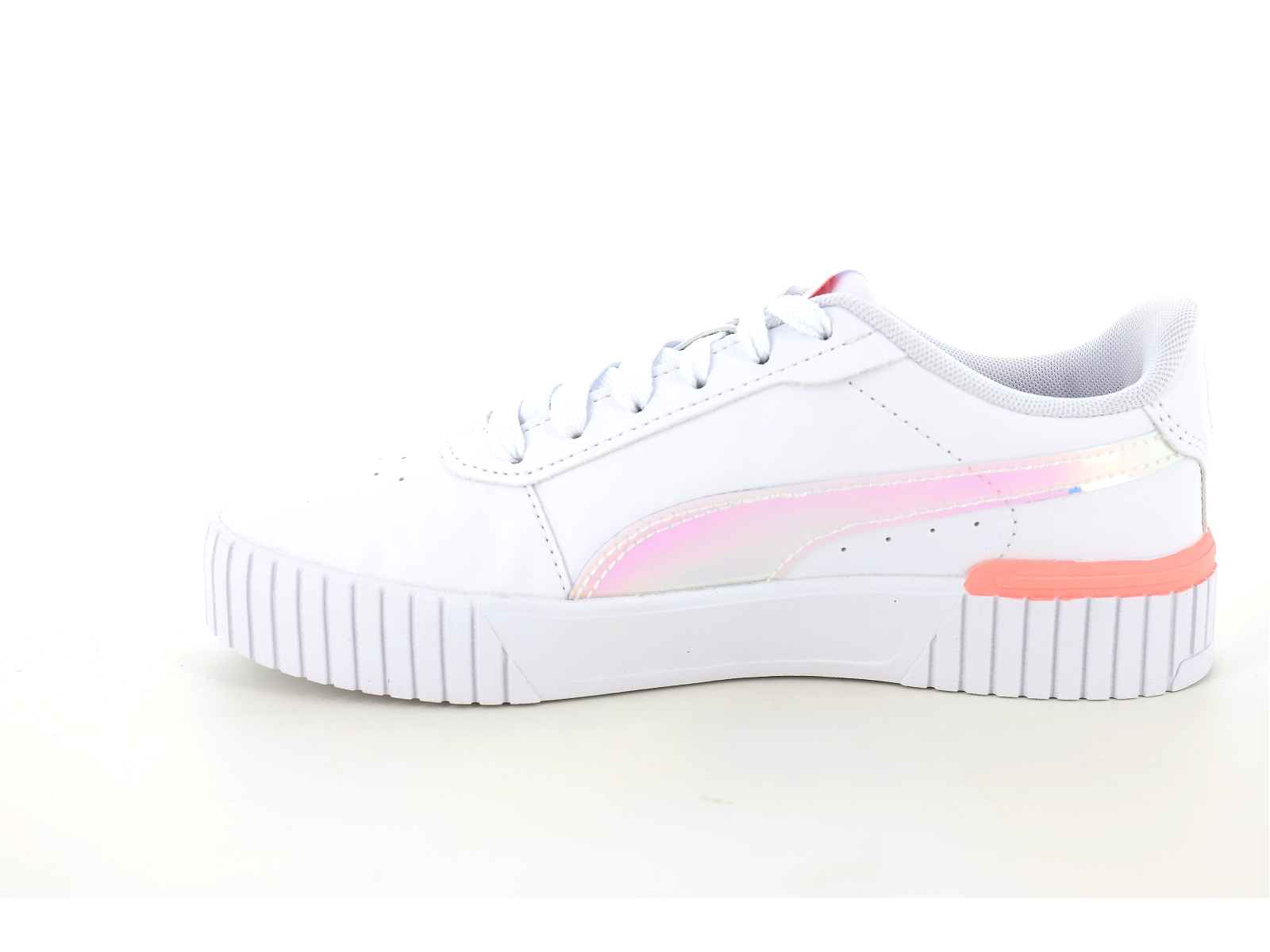 Puma-392654 Synthétique Blanc Rose