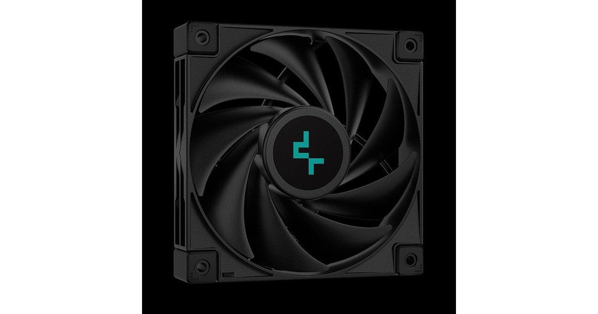 DeepCoolAK400 Zero Dark CPU-koeler  (Zwart)