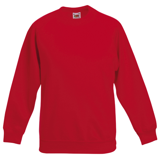 Moletom Fruit Of The Loom com mangas raglan (pacote com 2)