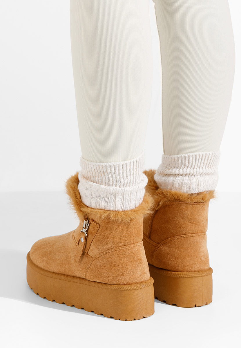 Bottes de neige femme chameau Jamya