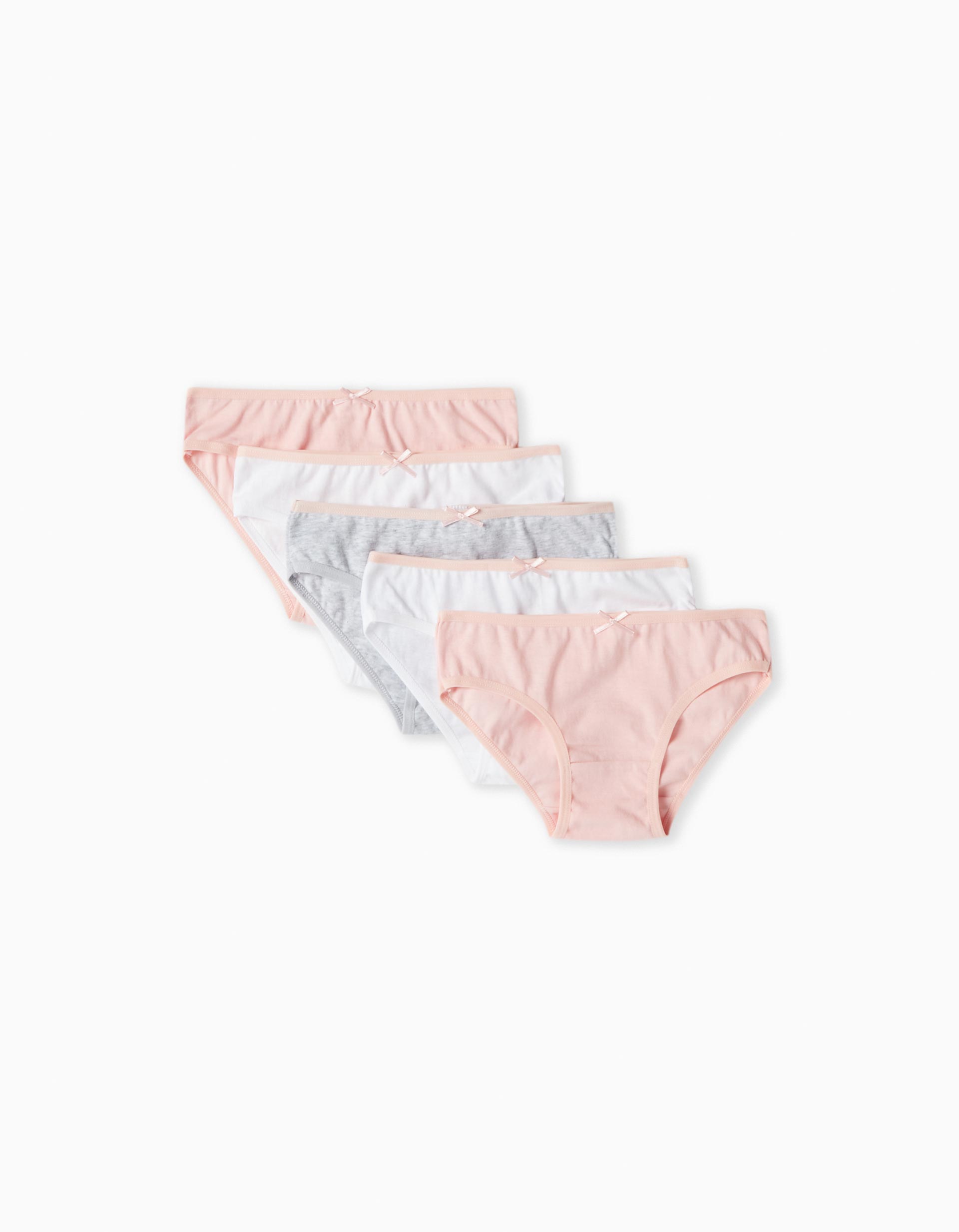 Pack 5 Cuecas, Menina, Multicor