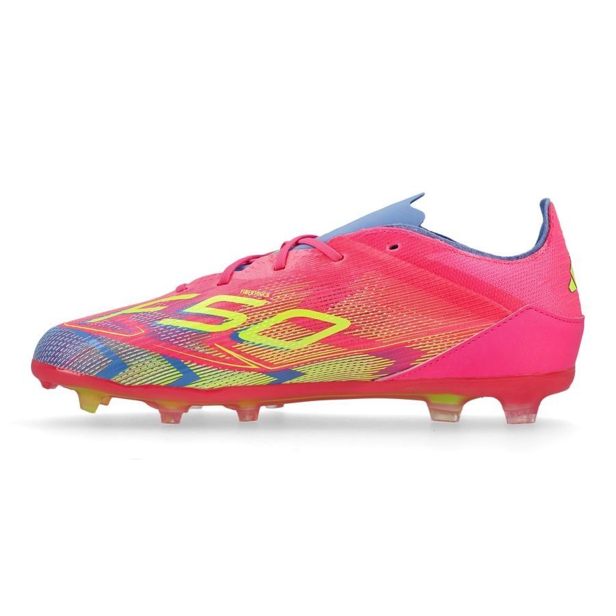 adidas F50 Elite FG Mystic Victory - Lucid Pink/Lucid Lemon/Blue Fusion Enfant