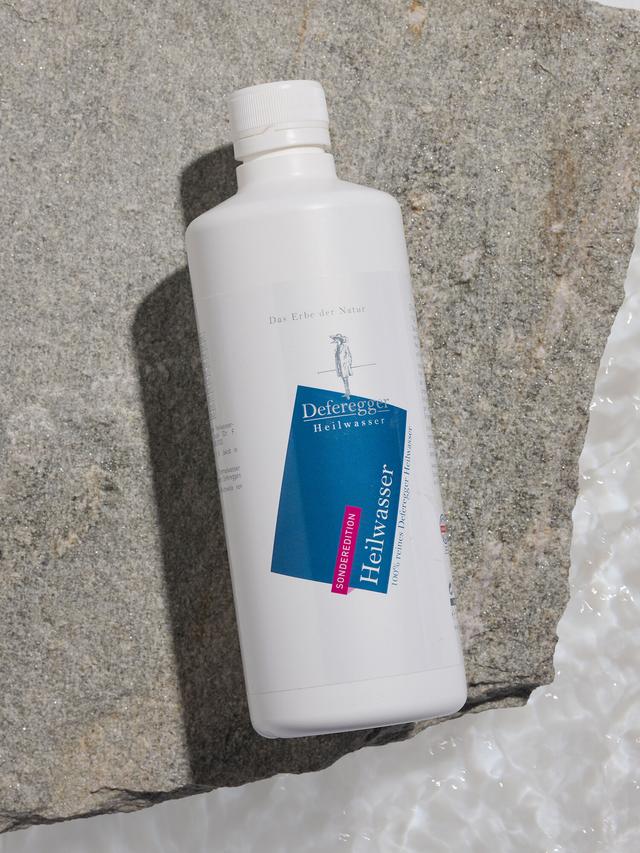 Natürliches Heilwasser für Haut und Gelenke