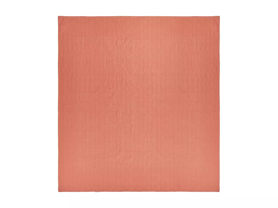 Couvre-lits MARAKA Coton 200 x 220 cm Rouge clair