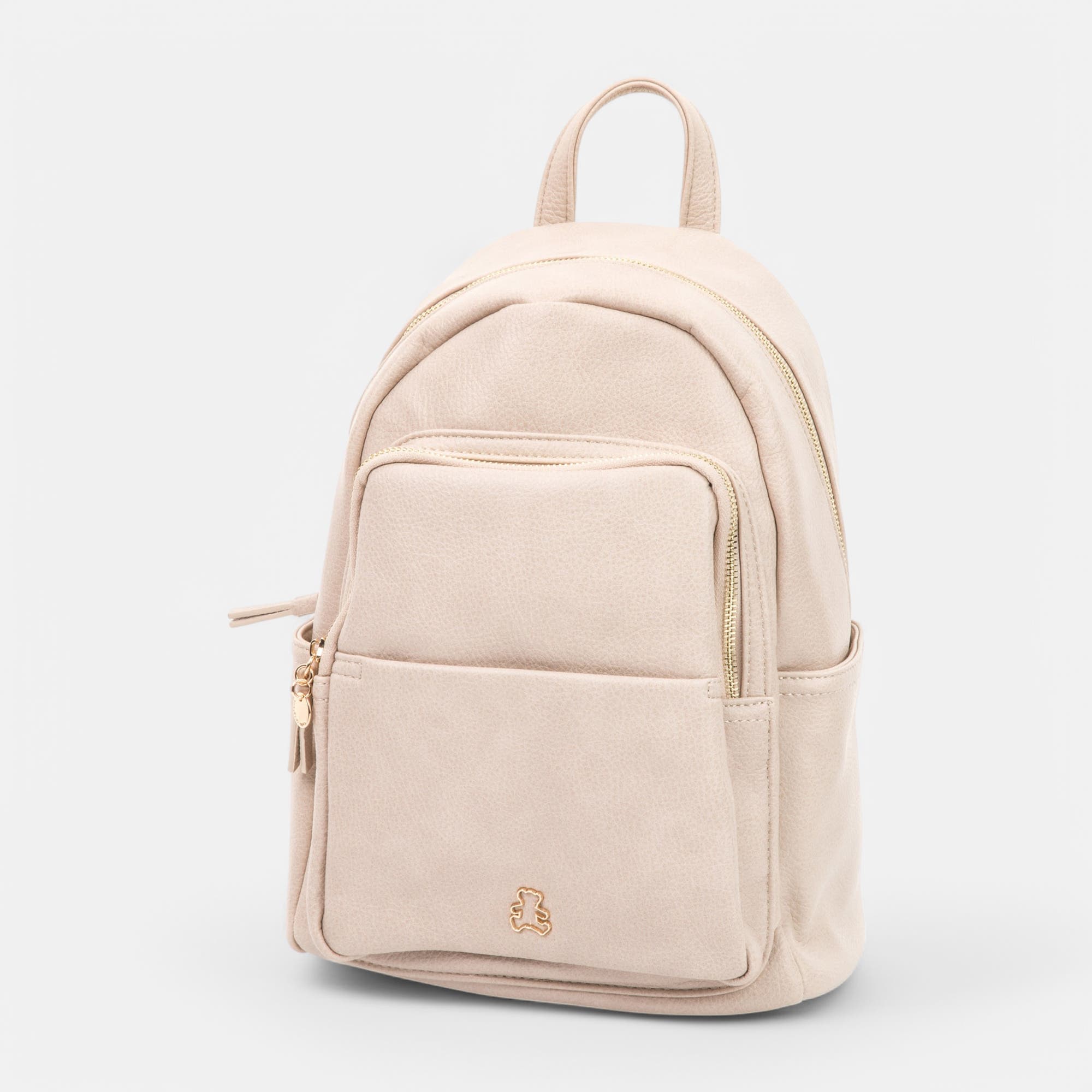 Sac à dos beige