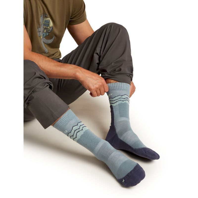 Merino Hike+ Medium Crew Across the Peaks - Chaussettes en laine mérinos homme