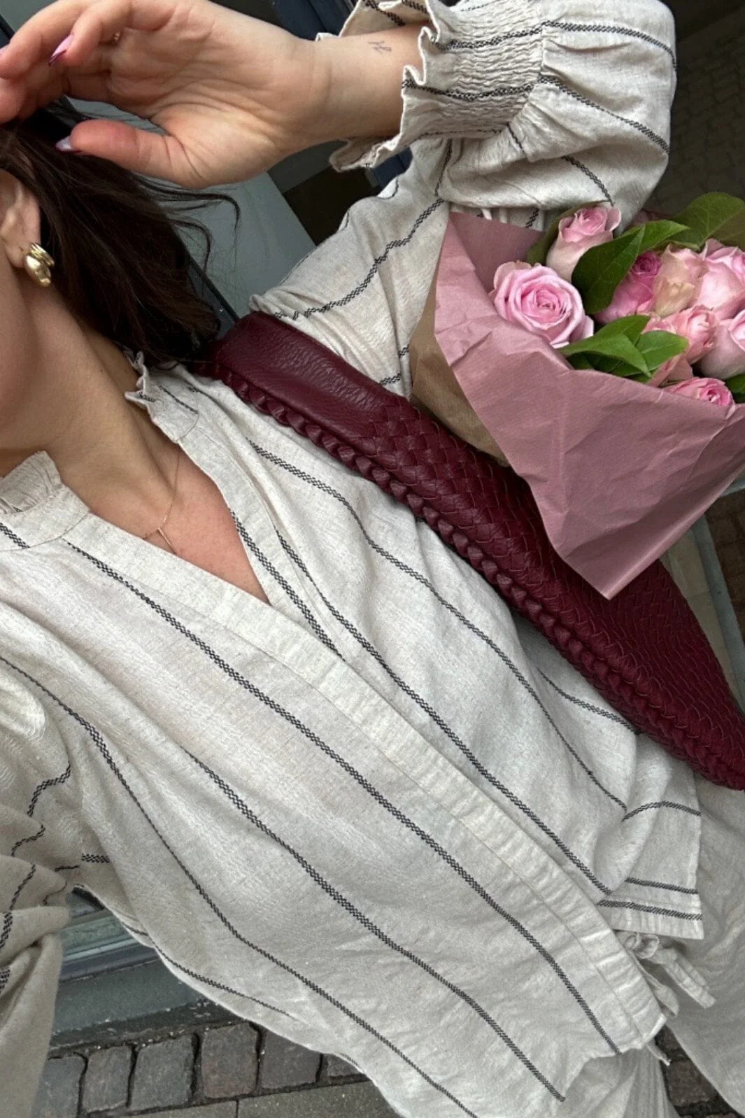 Neo Noir Dalli Stripe Blouse