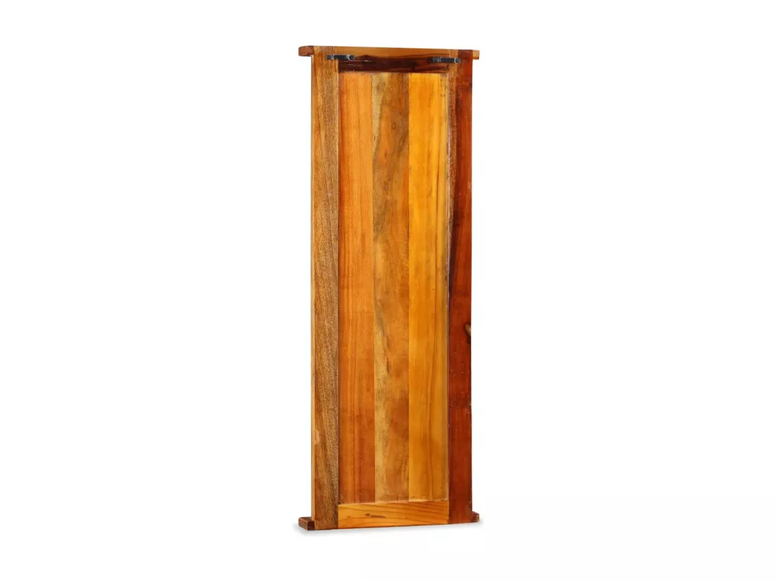 Porte-manteau 2 pcs Bois de récupération massif 38x100 cm