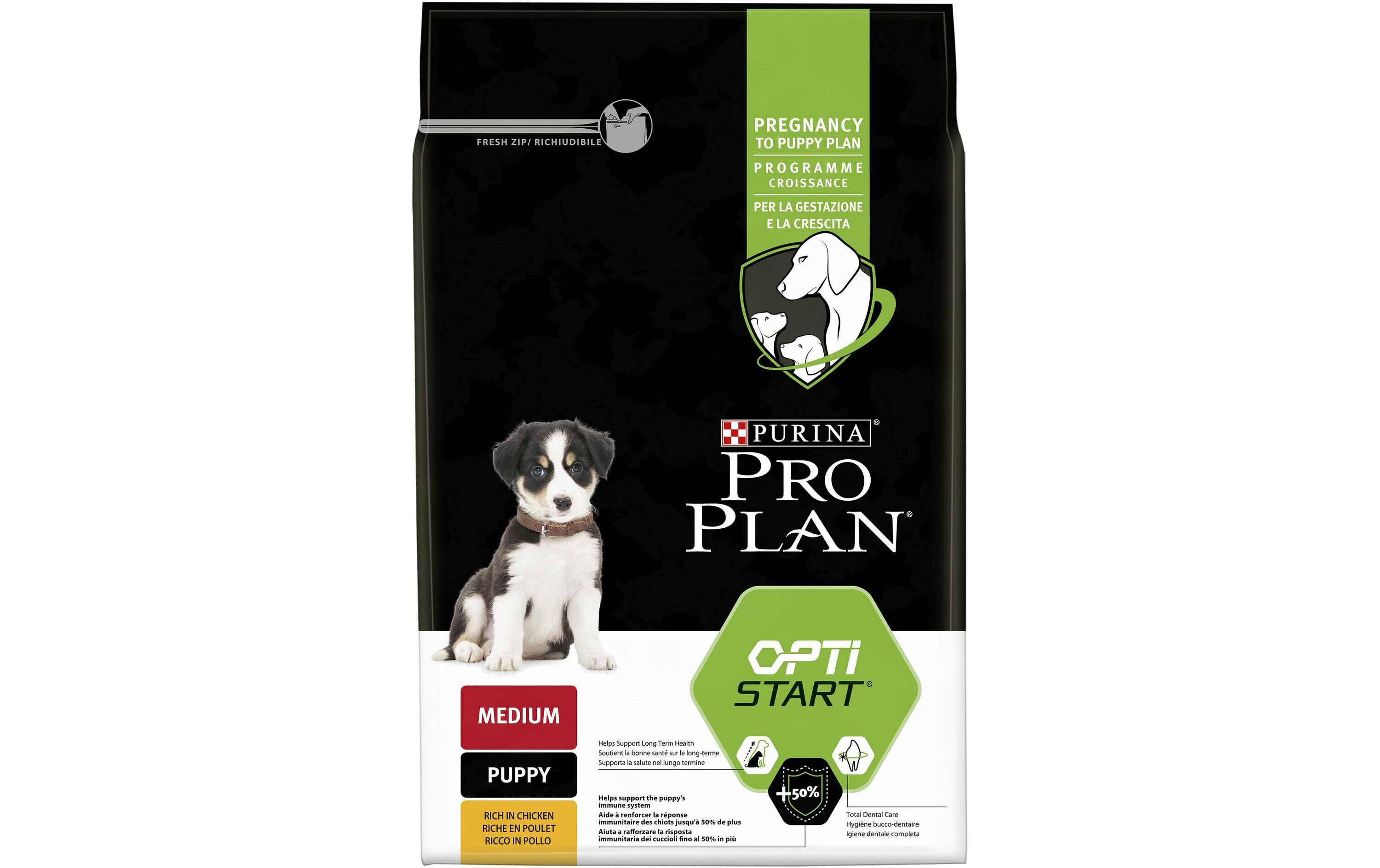 Trockenfutter M Puppy Healthy Start Huhn, 3 kgAlleinfutter für mittelgrosse Welpen
