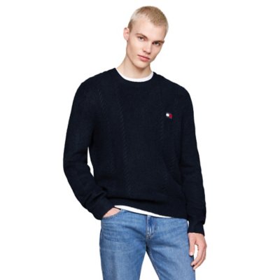 Pull homme Tjm Slim Cable TOMMY HILFIGER