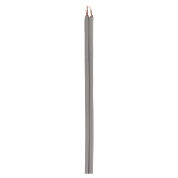 Q-Link luidsprekersnoer 2 x 0,25 mm² 25 meter grijs
