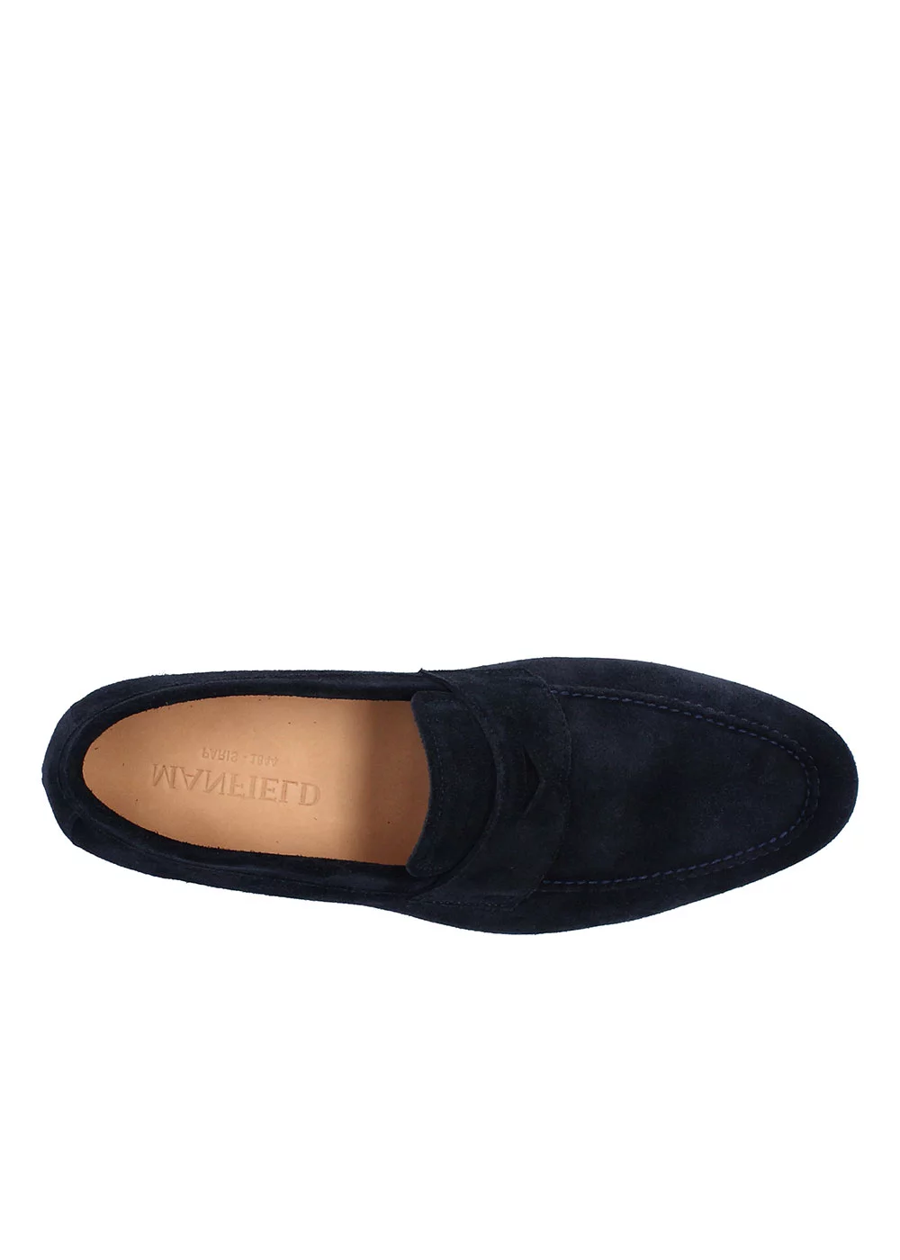 MOCASSIN VITALE VELOURS NAVY