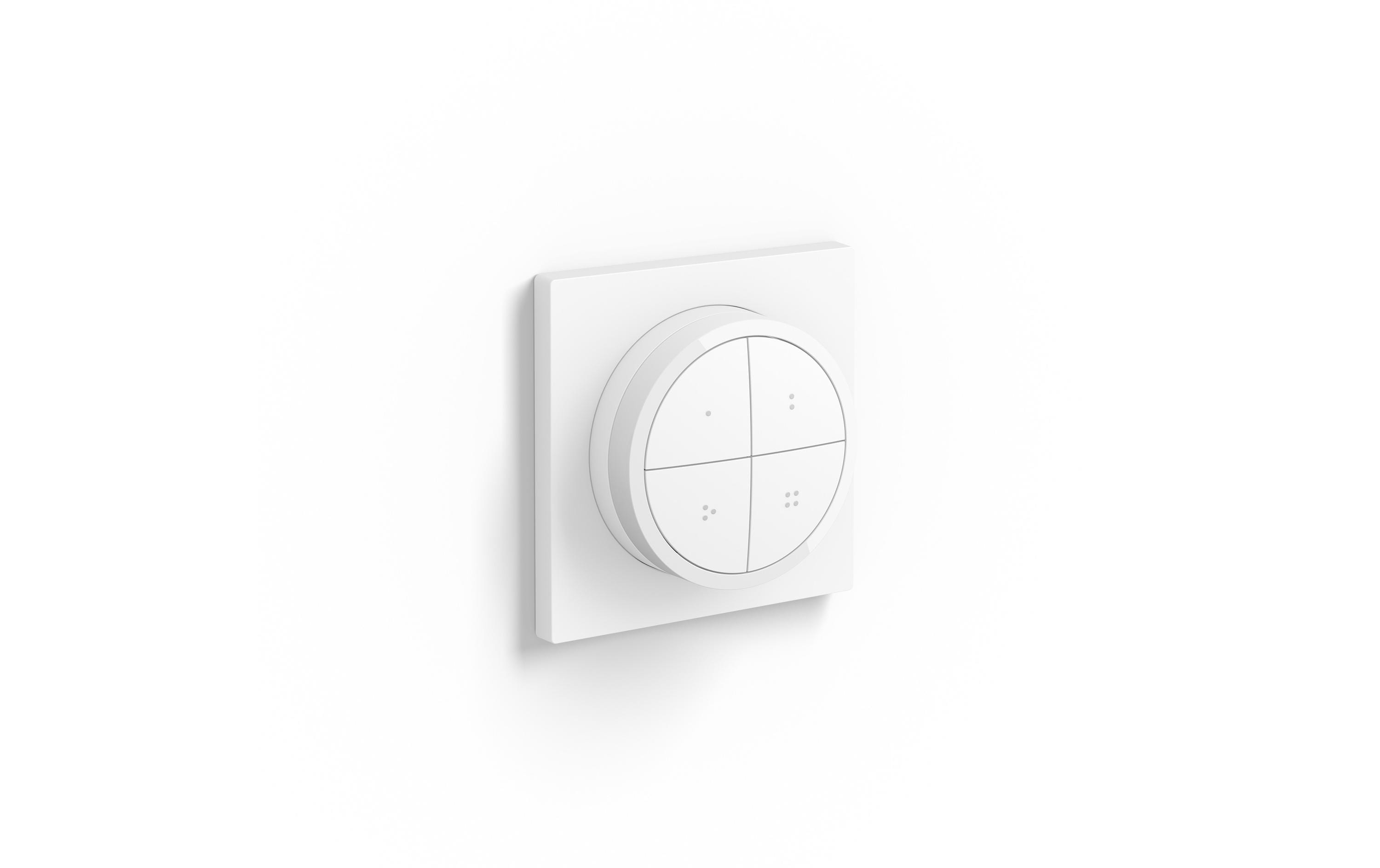 Zubehör Tap Dial Schalter, Weiss, EUZubehör für Philips Hue Lichtsystem