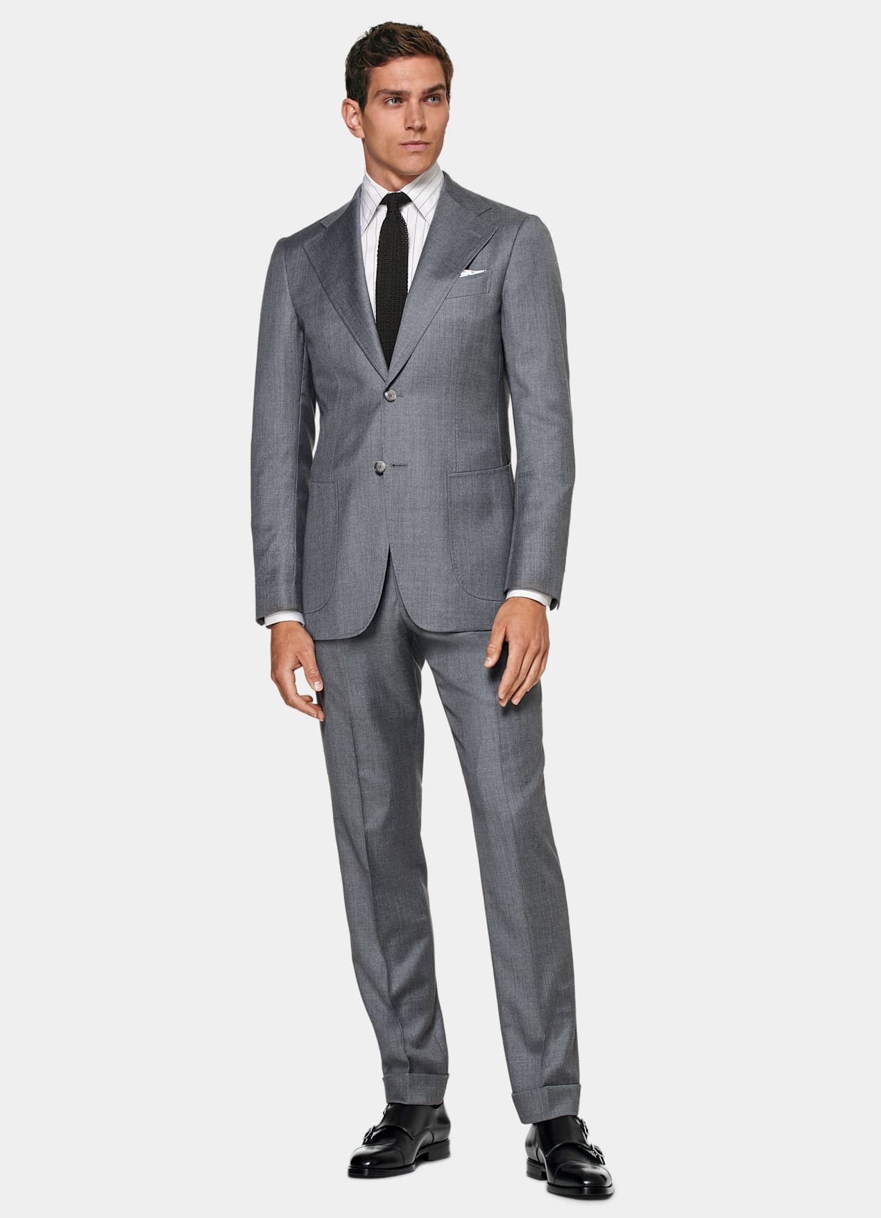 Costume Perennial Havana coupe Tailored gris moyen