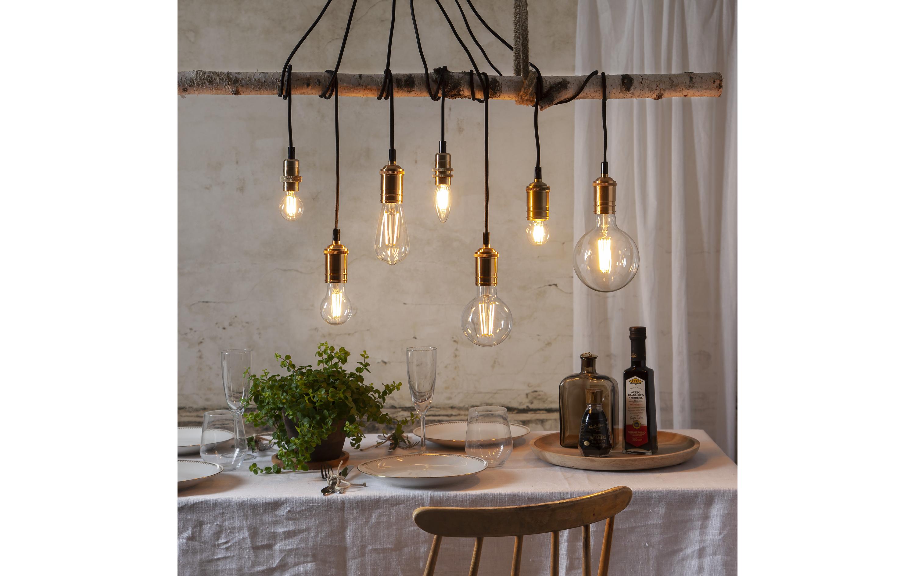 Lampe Soft Glow 6.5 W (50 W) E27 WarmweissFilamentleuchtmittel in Globeform