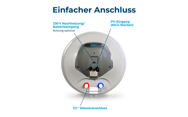 Fothermo photovoltaischer Boiler 550 W