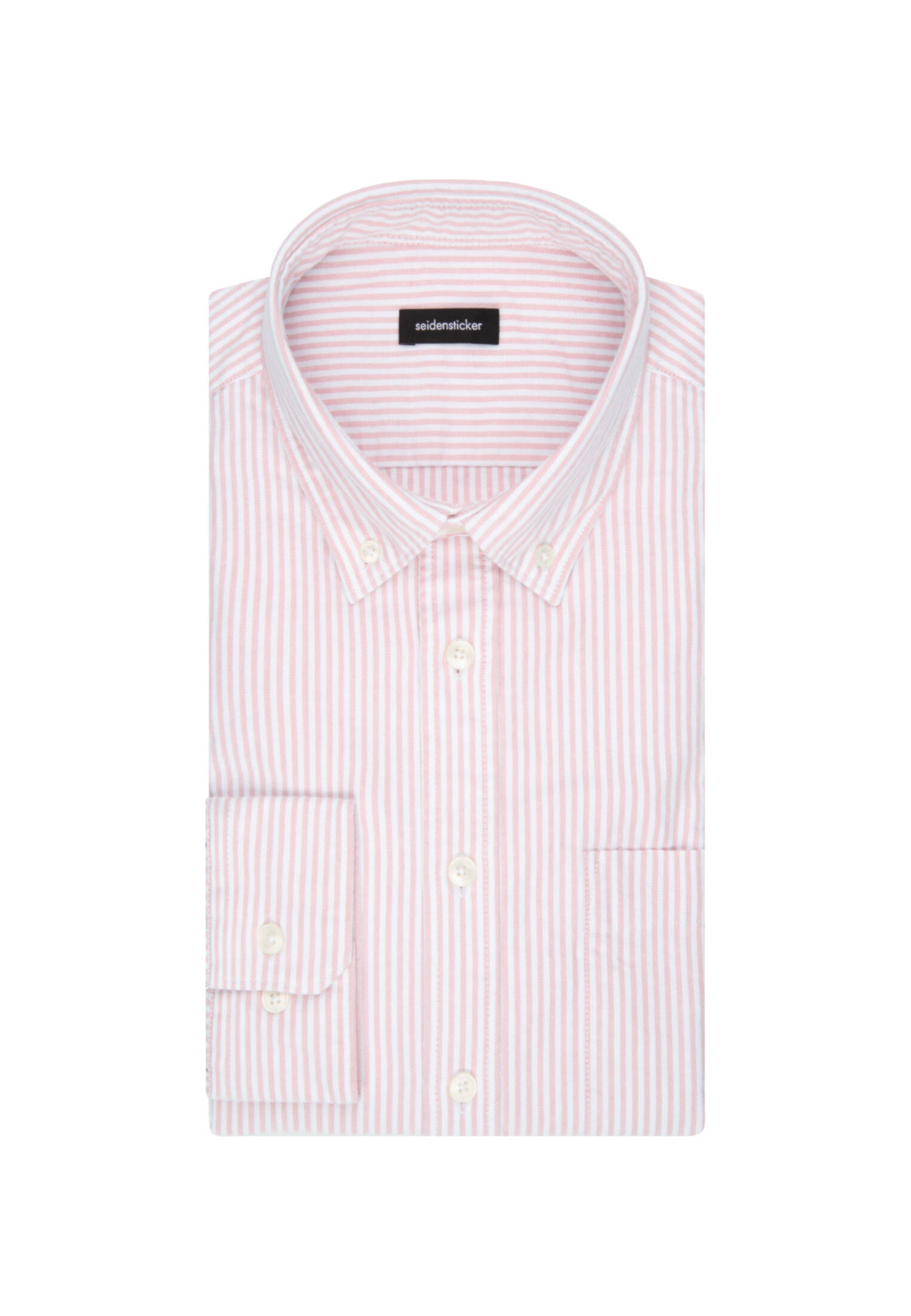 Seidensticker| Herren Casual Hemd Schwarze Rose