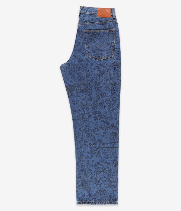 Vans Check-5 Printed Loose Jeans (vintage indigo)