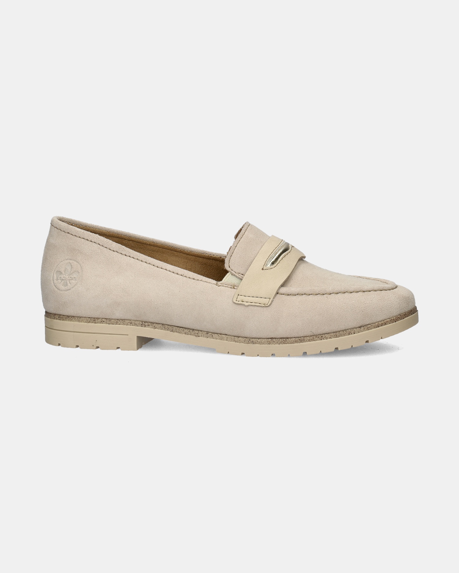 Rieker Instapschoenen  - beige