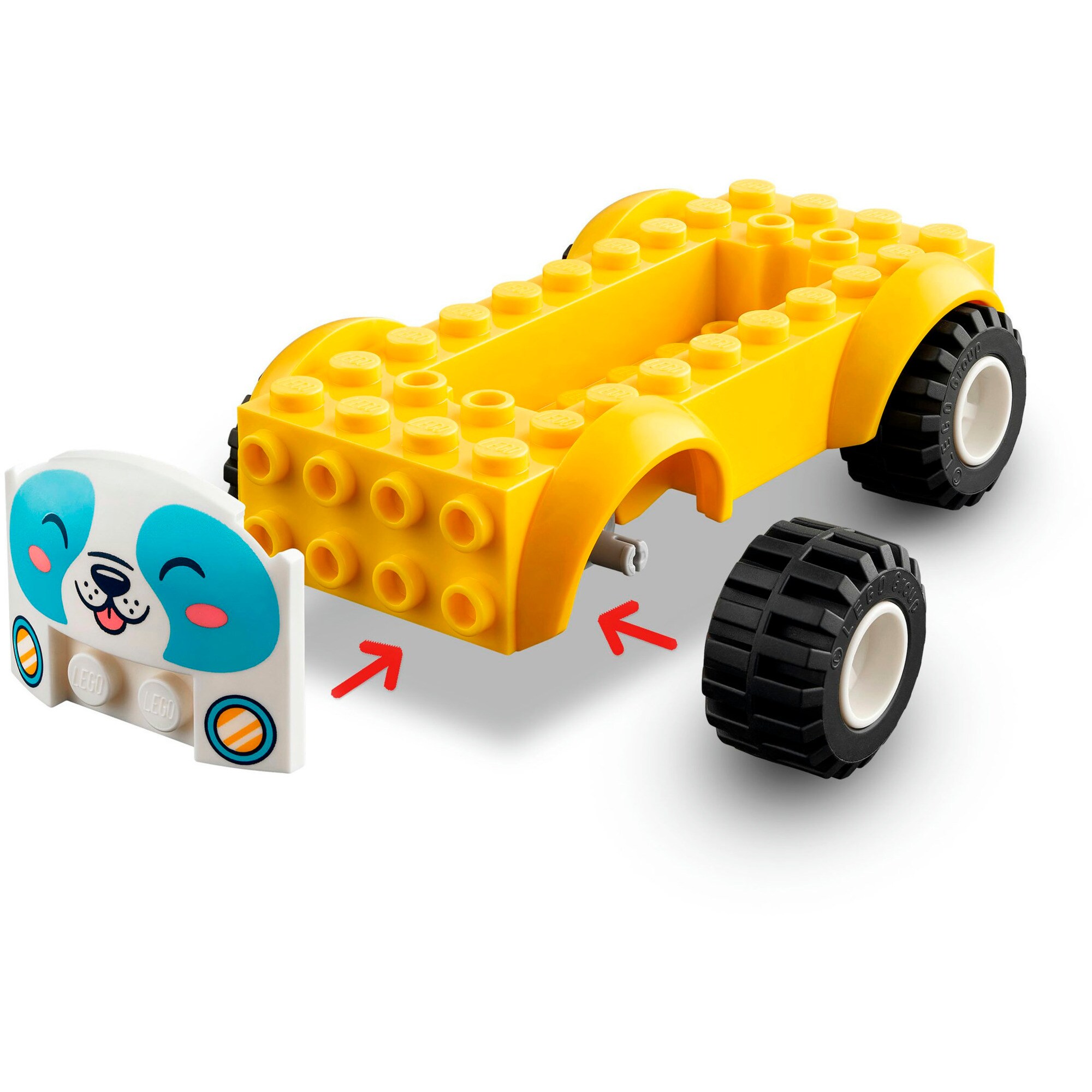 LEGO Konstruktionsspielzeug Friends Mobiler Hundesalon