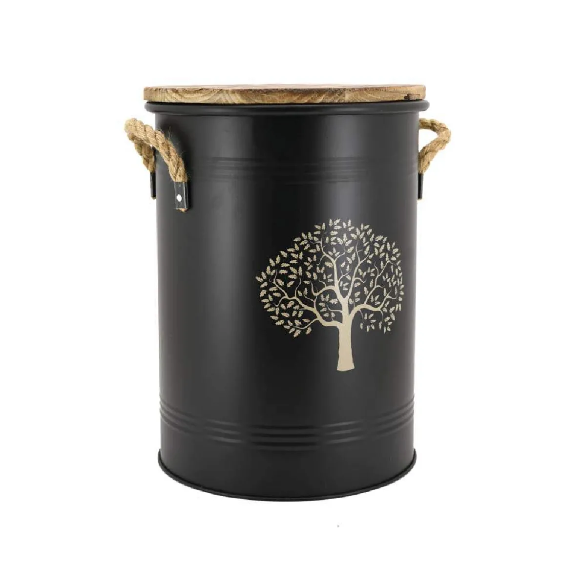 Aubry Gaspard Tabouret à pellets - Arbre de vie