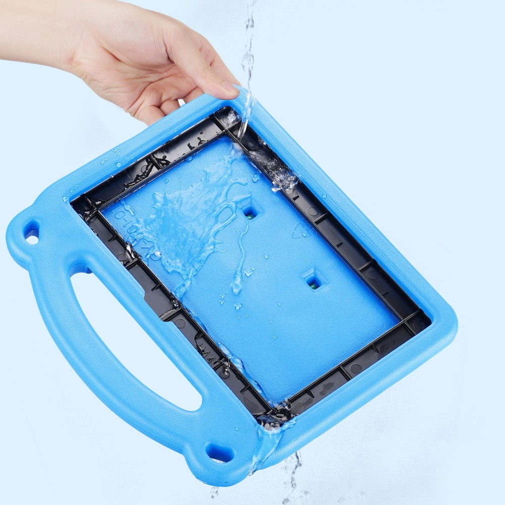Samsung Galaxy Tab A8 10.5 (2021) Stossfeste Kinder Schaumstoff Hülle mit Griff   Kickstand - Blau