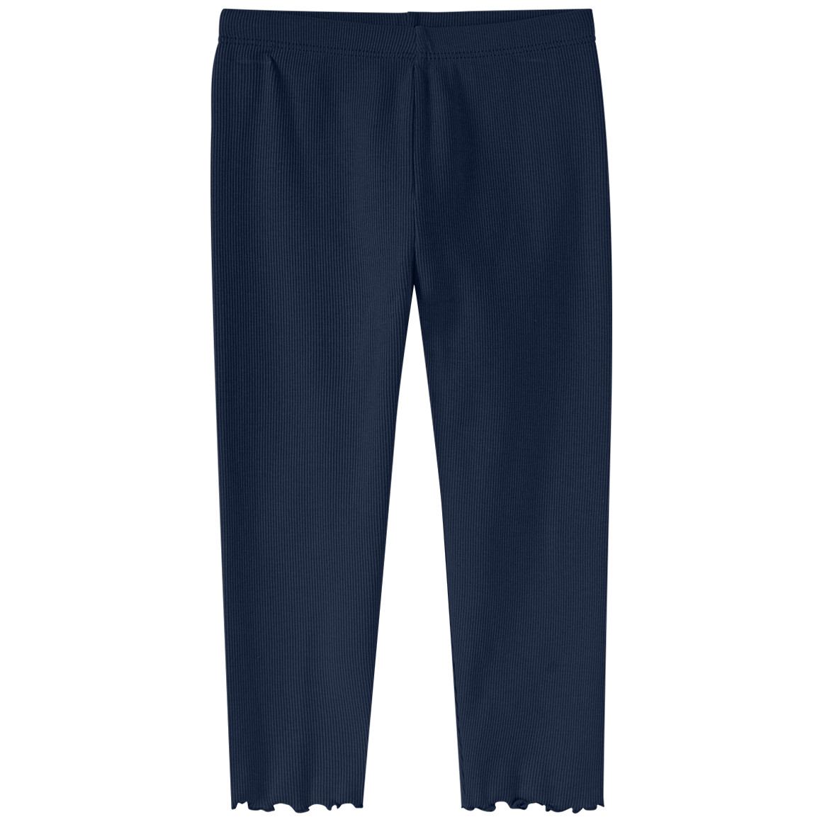 Topolino Mädchen Capri-Leggings mit Rippstruktur dunkelblau