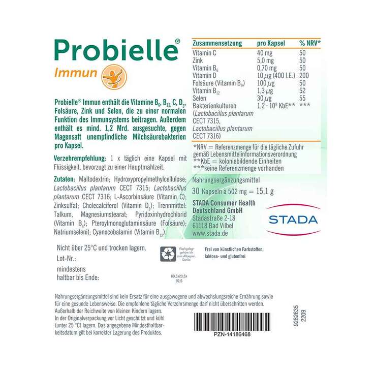Probielle Immun Kapseln, 30 St