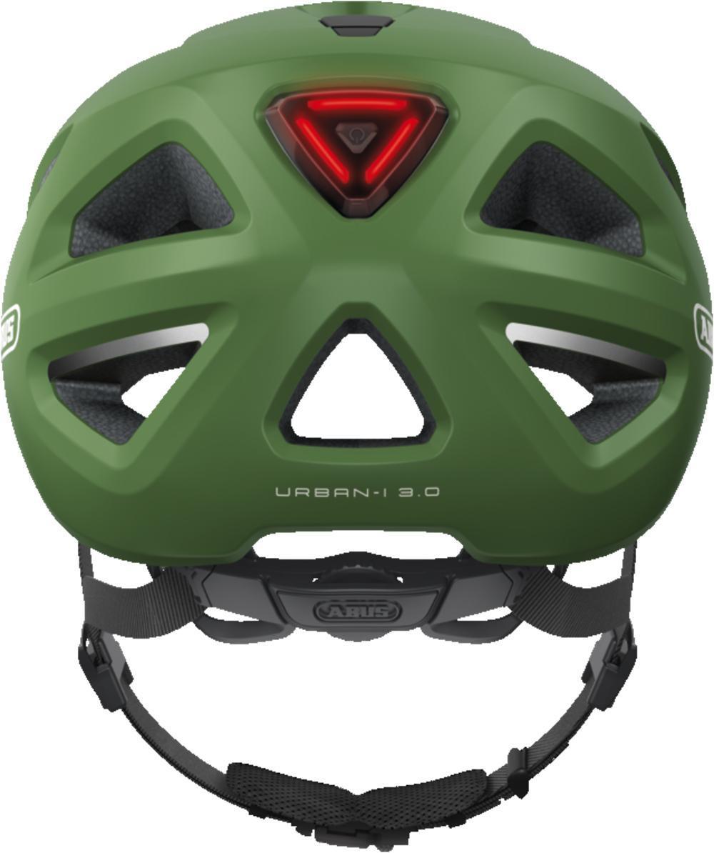Casque de vélo ABUS URBAN-I 3.0 avec LED Arrière Kaki