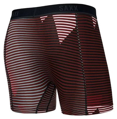 Boxer Saxx Kinetic L-C Mesh Brief Optic Mountain Rouge Brique