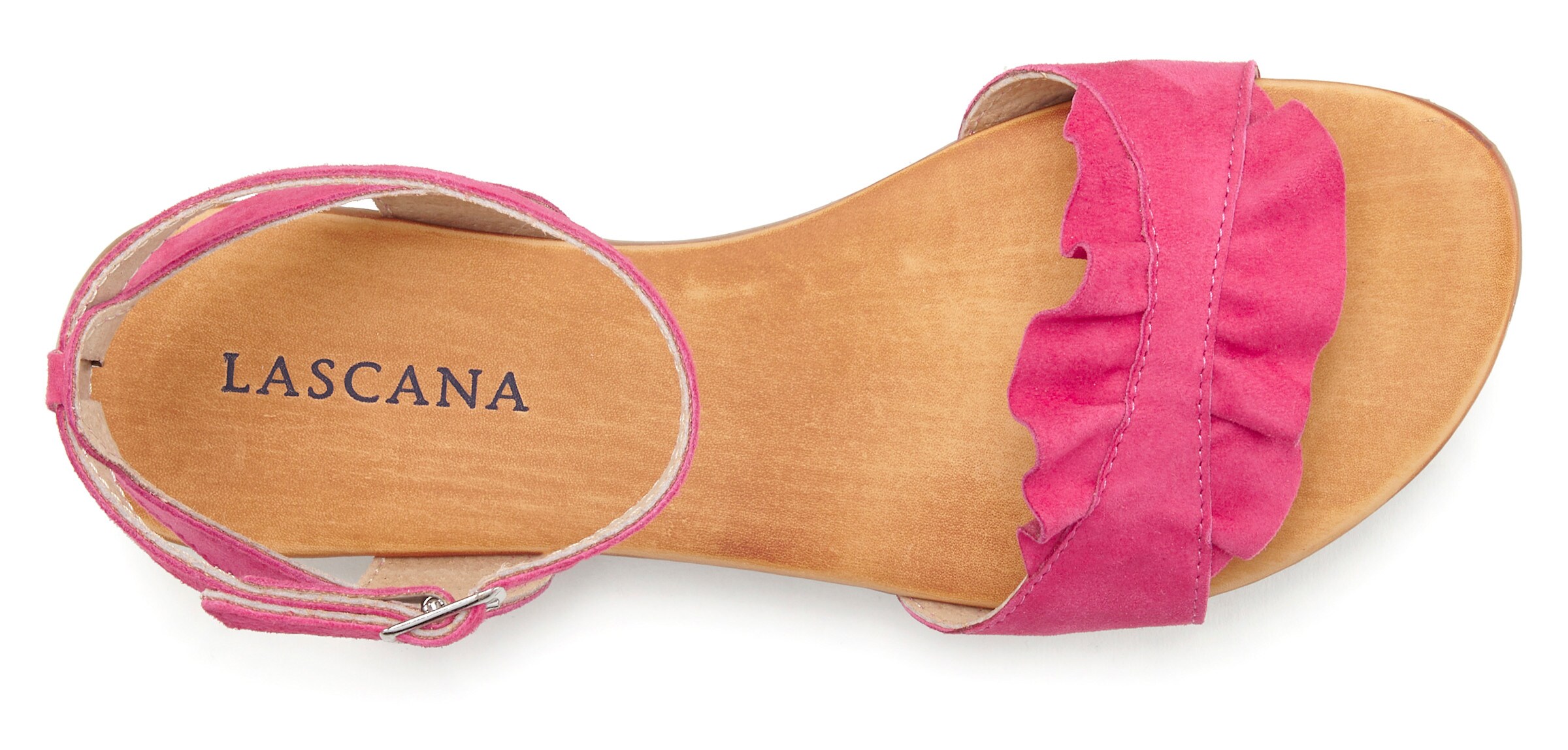LASCANA Sandale in pink