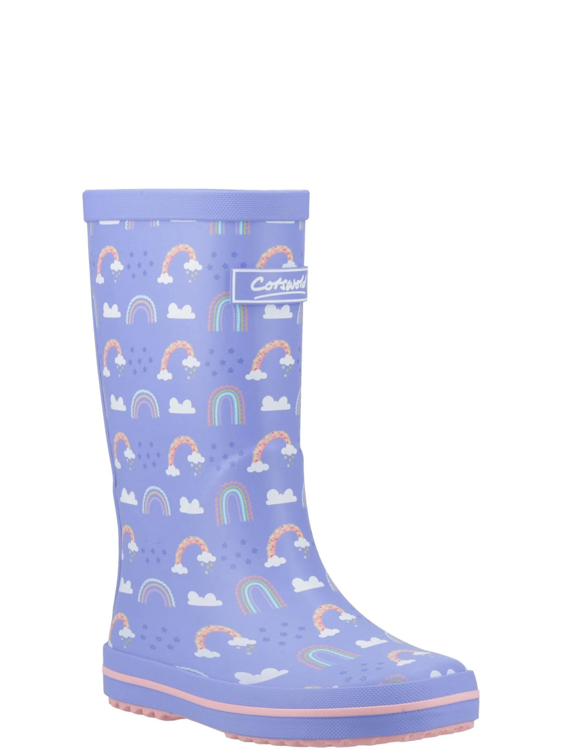 Paars - Cotswolds Charlbury Jnr Wellington Boots