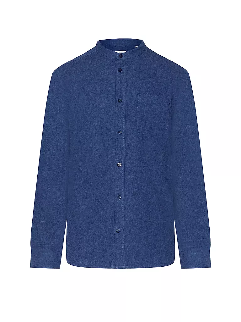 KNOWLEDGE COTTON APPAREL Flanellhemd  blau