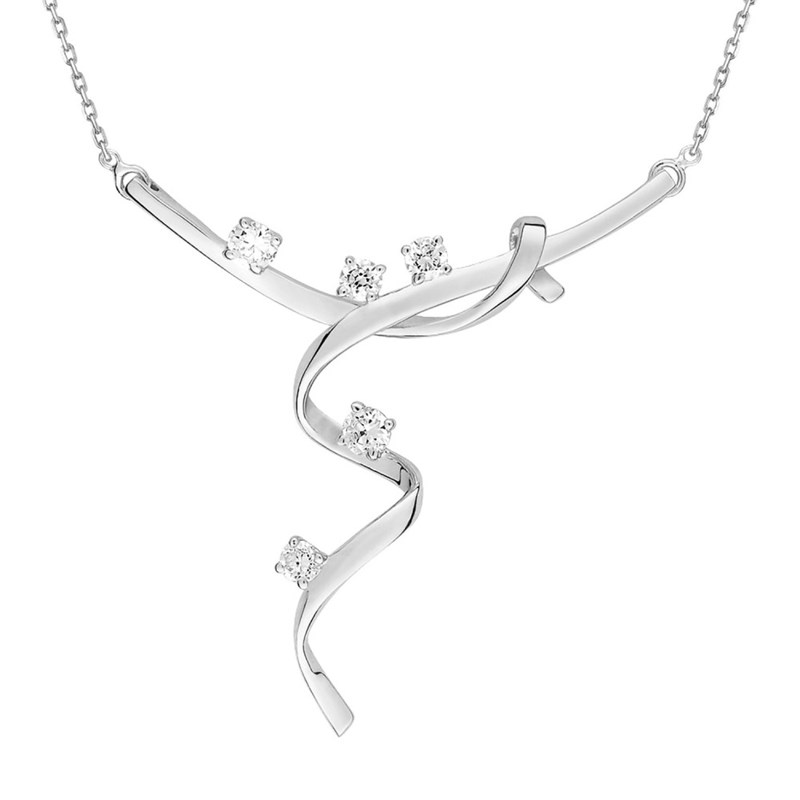Collier Femme - Argent 925 - Longueur : 42 cm